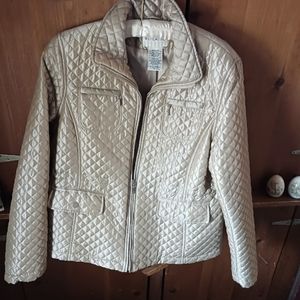 Gold Quilted Jacket